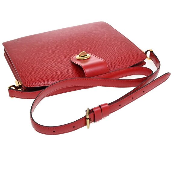 LOUIS VUITTON LV Capucines Shoulder Bag Epi Leather Red France M52347 34KB220 - Picture 2 of 14